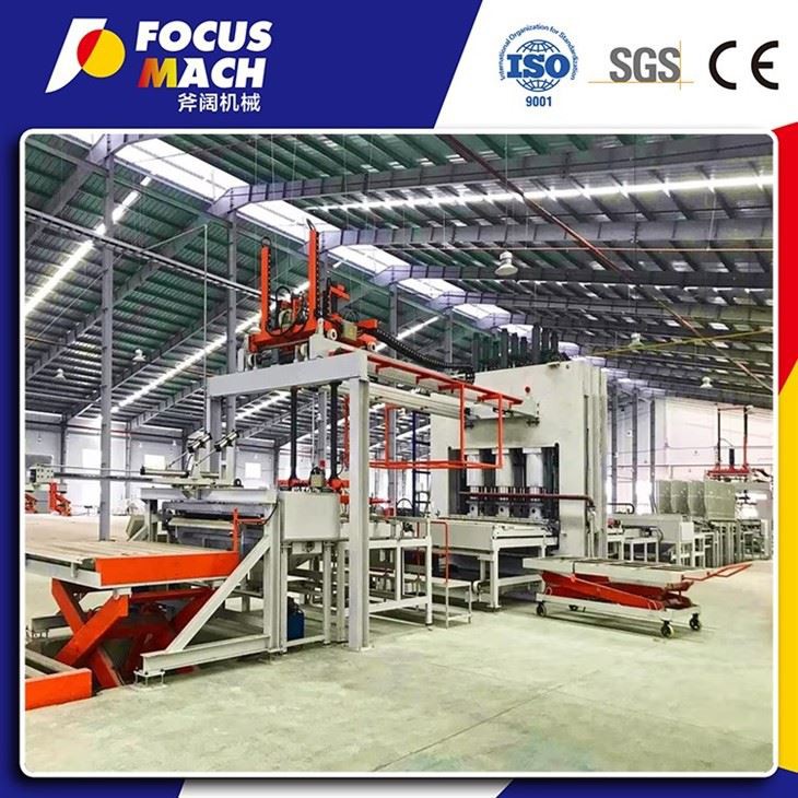 Full Automatic Particle Board/MDF/OSB/Plywood Production Line Particle Board Hot Press Machine