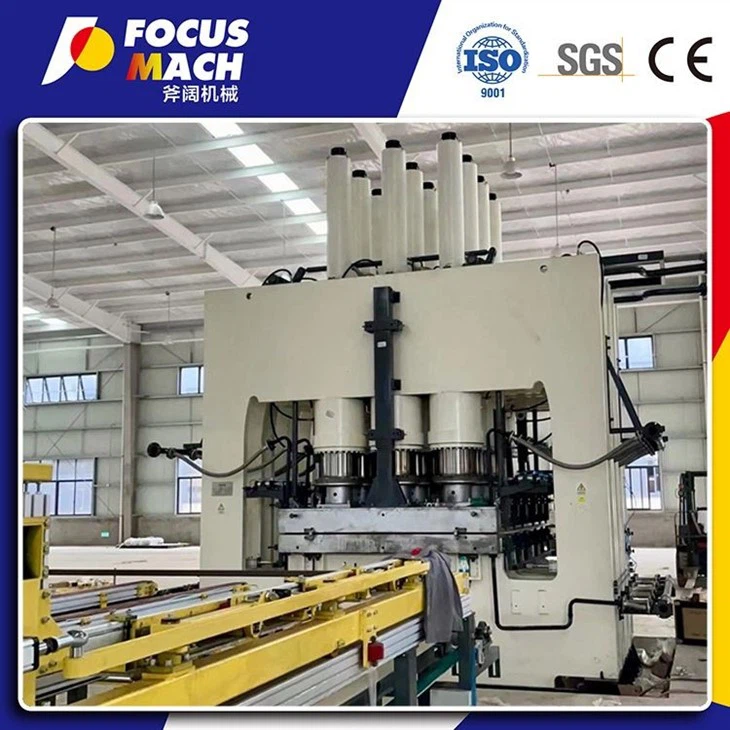 Short Cycle Hot Press Machine For Melamine Laminated Chipboard