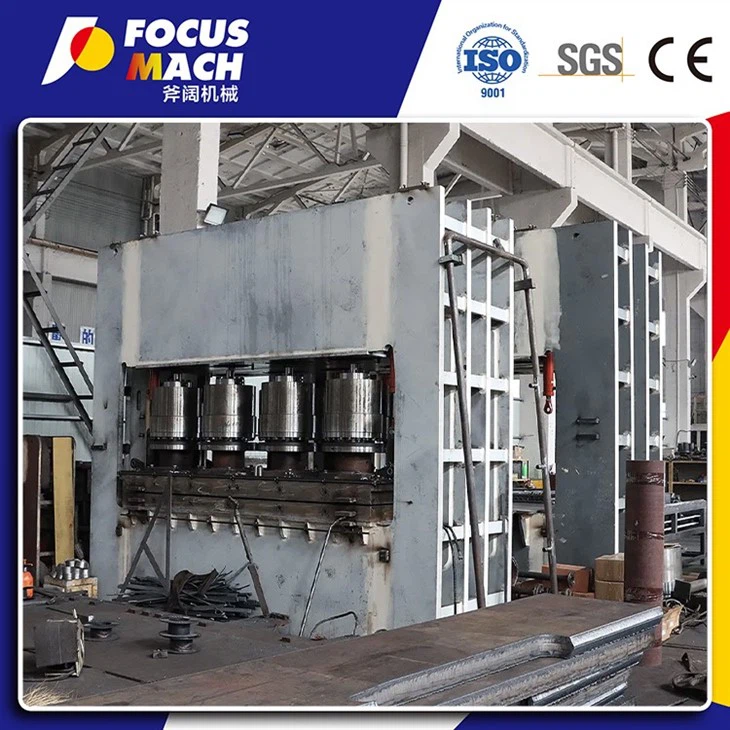 Short Cycle Hot Press Machine For Melamine Laminated Chipboard