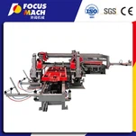 Sarkans lāzera saplākšņa apgriešanas zāģis