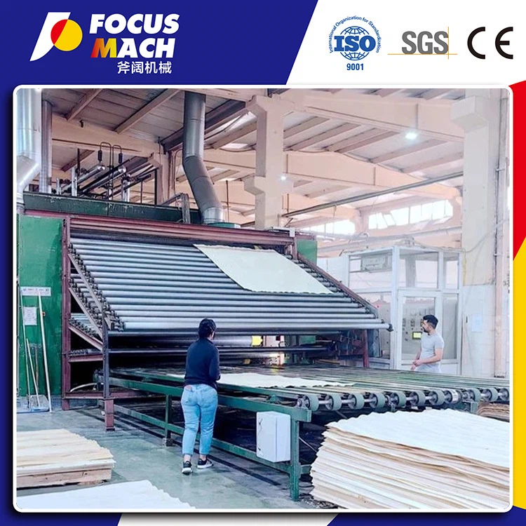 Nerūsējošā tērauda rullīšu finiera žāvētājs